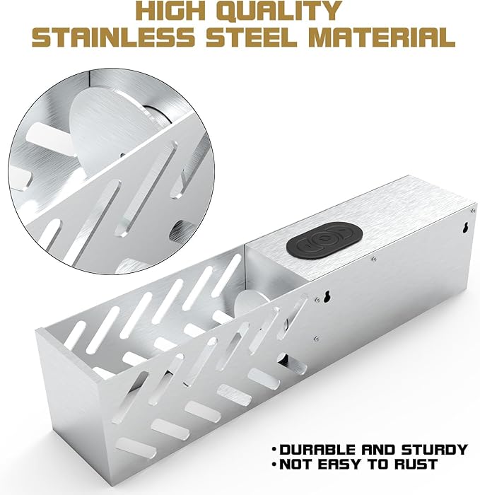 Electric Can Crusher Wall Mounted, Automatic Can Crushers for Recycling 8oz, 12oz & 16oz Cans, Fill 1 can at a Time, for Recycling Aluminum Seltzer, Cola, Beer Cans, Iced Tea