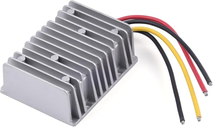 DC 12V to 36V Power Converter - 10A 360W Auto Boost Regulator Reducer, 12 Volt Step - Up Voltage Transformer Supply Module for Golf Cart