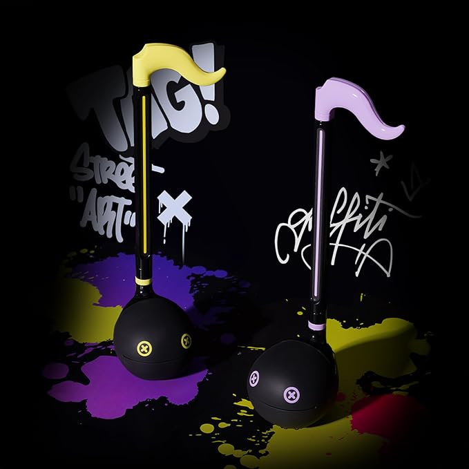 Otamatone Monster Electronic Portable Music Instrument / Synthesizer Toy from Japan by Maywa Denki (Officially Licensed) [English Instructions] - Violet