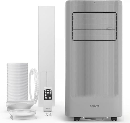 Garvee 10000 BTUs Portable Air Conditioner,Up to 450 Sq.Ft. Ceer 6.7 Grey