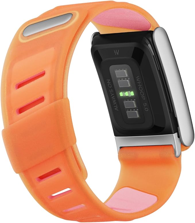 WHOOP 5.0/MG SportFlex – Waterproof, Sweatproof, Silicone Accessory for Health, Fitness, & Wellness Wearable – Not Compatible with Gen 4