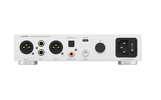 SMSL D200 Audio Decoder | USB/Optical/Coaxial/Bluetooth Input | MQA/MQA - CD Supported | ROHM BD34352EKV Chip | Compatible with Amplifiers/Headphone Amps/Phones/Computers