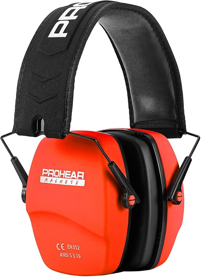 PROHEAR Ear Protection Safety Earmuffs for Shooting Noise Reduction Slim Hearing Protector