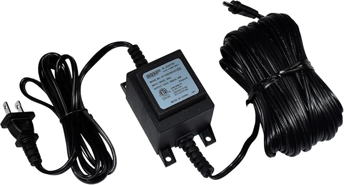 HQRP 50 Ft Power Cord Compatible with Mosquito Magnet Patriot with Round Plug 120-021, ETL Listed