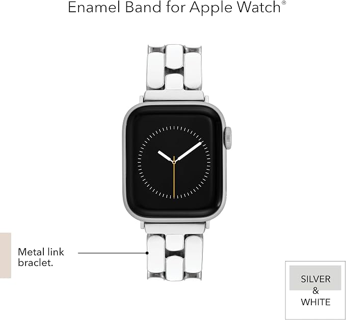 Anne Klein Fashion Bracelet for Apple Watch, Secure, Adjustable, Apple Watch Replacement Band, Fits Most Wrists