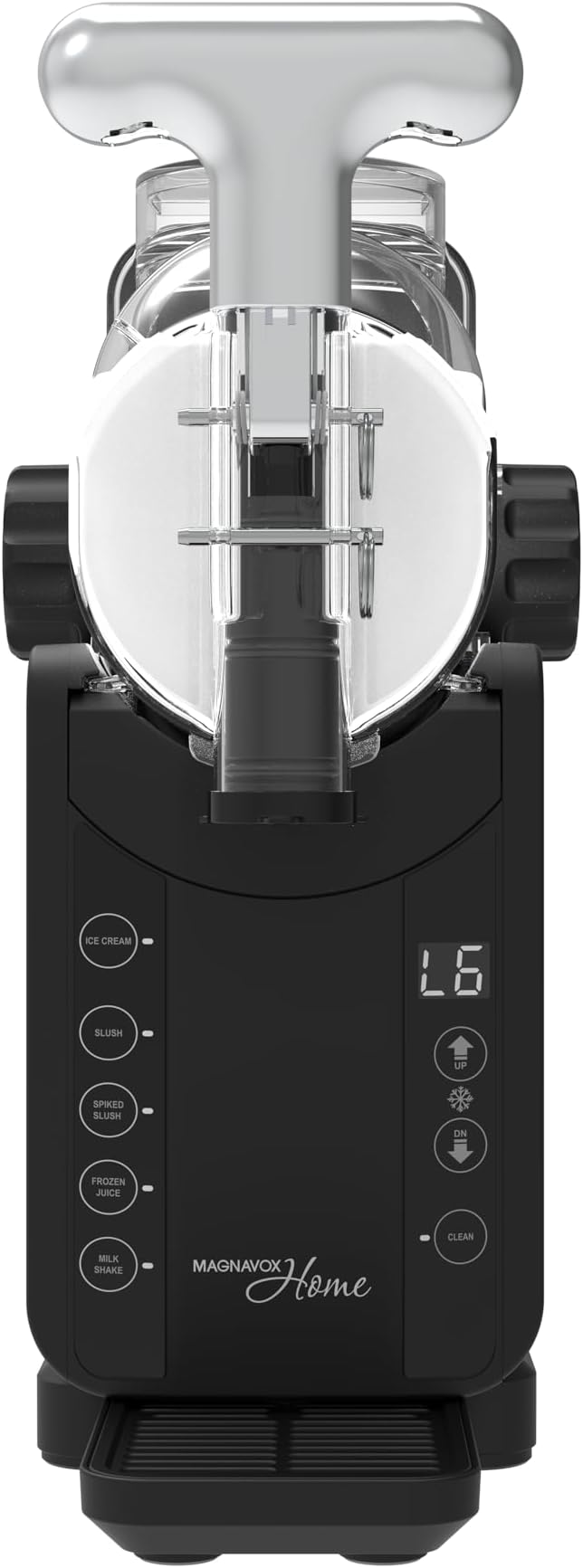 Magnavox Home, Ice Cream & Frozen Slush Drink Maker, Onyx (34OZ IceCream or 57OZ Slush at a Time)