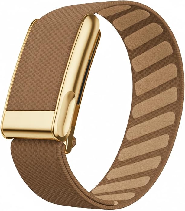 2-Pack Superknit Bands Compatible with WHOOP 5.0, Soft Adjustable Replacement Wristband Strap for One Peak & MG with Golden Accessories (Includes 1pcs One Peak + 1pcs MG)