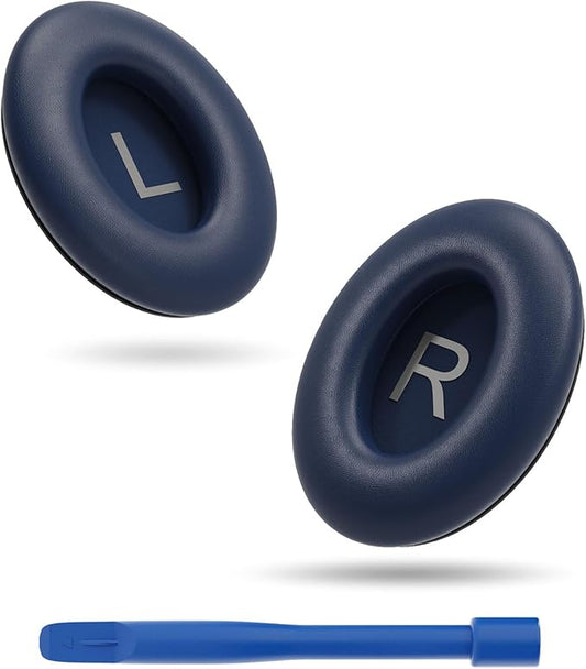 Replacement Ear Pads for Bose QC45, Pads for Bose QuietComfort 45 /QuietComfort SE/Quiet Comfort Wireless Over-Ear Headphones, Blue