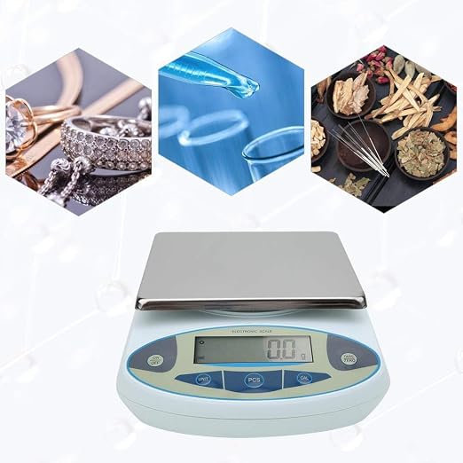 Digital Balance Scale，20kg 0.1g High Precision Laboratory Balance Digital Analytical Electronic Scale 100240V(US)