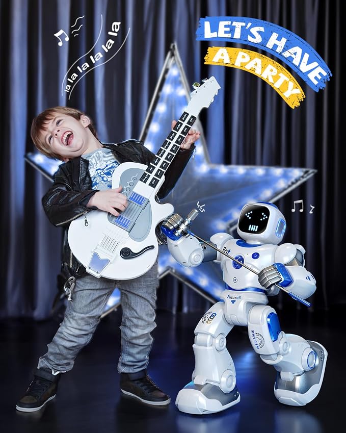 Ruko 1088 Smart Robot Toy for Kids, Large Programmable Interactive Robot with Remote Control, App Control, Birthday Gift for Boys & Girls Ages 4 5 6 7 8 9