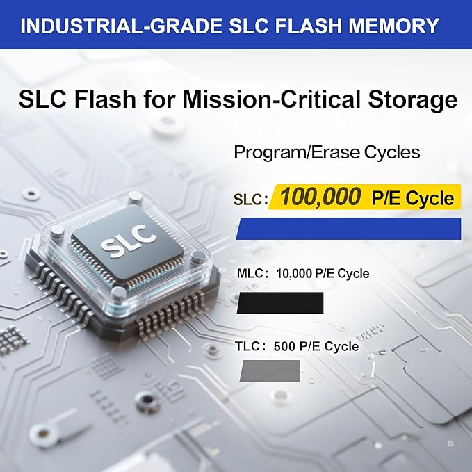 Dogfish Compact Flash Memory Card 1GB 10PACK Industrial CF Type I Card FAT16 for Industrial Equipment and Vintage Digital Cameras