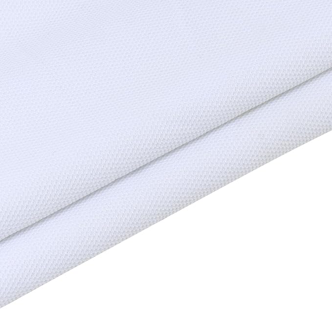 96" x 54" Speaker Grill Cloth, Stereo Grill Mesh Fabric Dustproof Replacement for Custom Speaker Cabinets Restoration Home Audio Decor Subwoofer Covers White