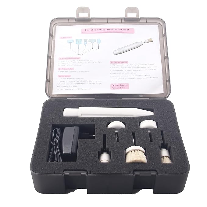 Elitzia Face Brush Set Skin Care Portable Electric Facial Scrub Brush Instrument ETCM2011