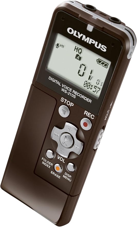 Olympus WS-210S Voice Recorder (141960) (Brown)