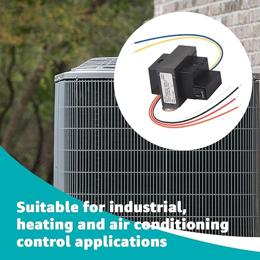 90-T60C3 Transformer 120/208/240V to 24V 60VA Foot Mount Class 2 Transformer Replacement for Industrial, Heating, Air Conditioning Controls Applications