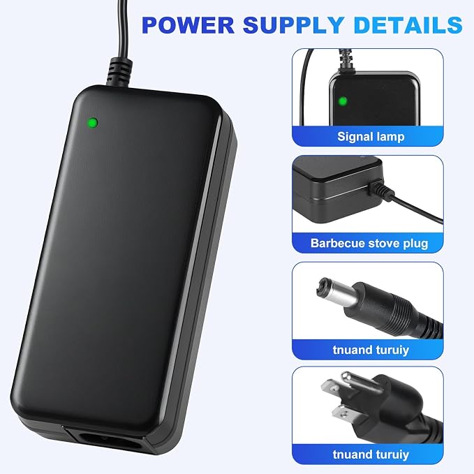 54v Power Adapter 210w/210w at 54v dc Compatible with Ubiquiti Ultra (USW-Ultra-210W), USW-Pro-Max-16-PoE (180W) Pro Max 16 PoE, and Flex 2.5G PoE (USW-Flex-2.5G-8-PoE) Models