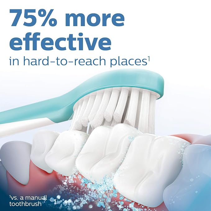 Philips Sonicare Genuine Replacement Toothbrush Heads Bundle with Premium Plaque Control and for Kids Heads