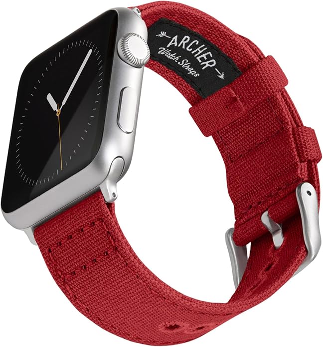 Archer Watch Straps - Canvas Straps for Apple Watch