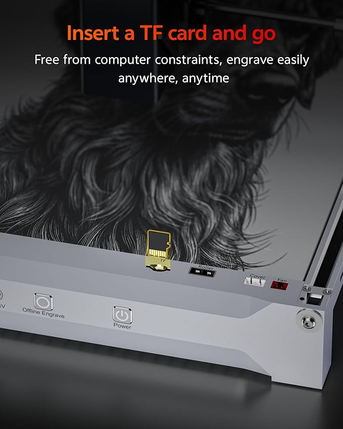K15 Pro Infrared Laser Engraver for Metal, Hard Plastic & Rubber, 1W IR Laser Engraving Machine, 200x300mm Portable CNC Lazer Engraver for Metal Dog Tags and Jewelry, 1000mW Class 1