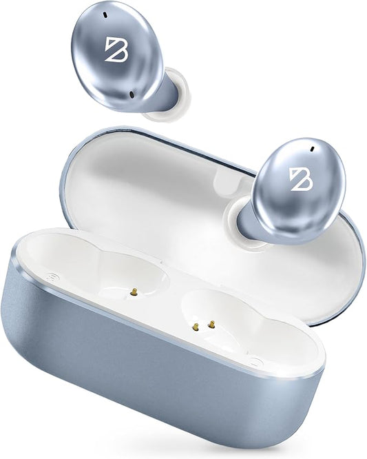 Back Bay Audio Wireless Earbuds for Small Ears, Award-Winning Sound w/Bass Mode, Durable Sweatproof Bluetooth Earbuds, Comfortable for All Ears