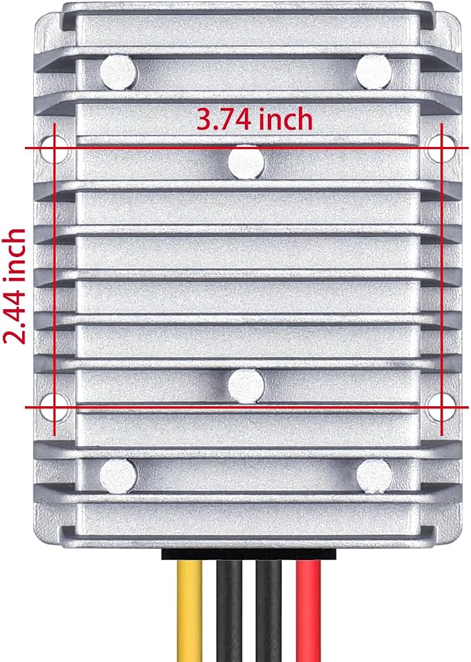 DC12V(9V-35V) Step Up to 57V 10A 570W Booster Converter Power Supply Voltage Transformer for Starlink GEN 3 Router