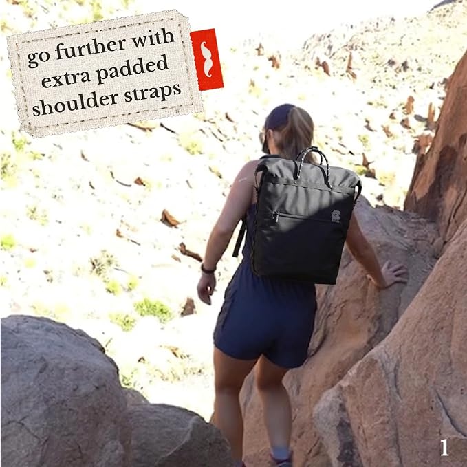 Don Coolio Pack - Insulated Backpack Cooler, 36 Can Soft Cooler Bag, 20L Capacity Hands Free, Leakproof & Waterproof, Portable for Beach, Travel, Camping & Hiking