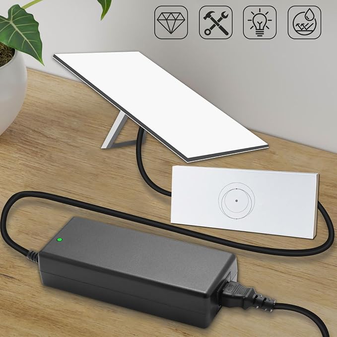 48V Power Supply for Starlink Gen 3 & Mini, AC/DC Charger with Power Cord, 144W Adapter Replacement Accessory, Compatible with Standard Gen 3 and Mini Systems