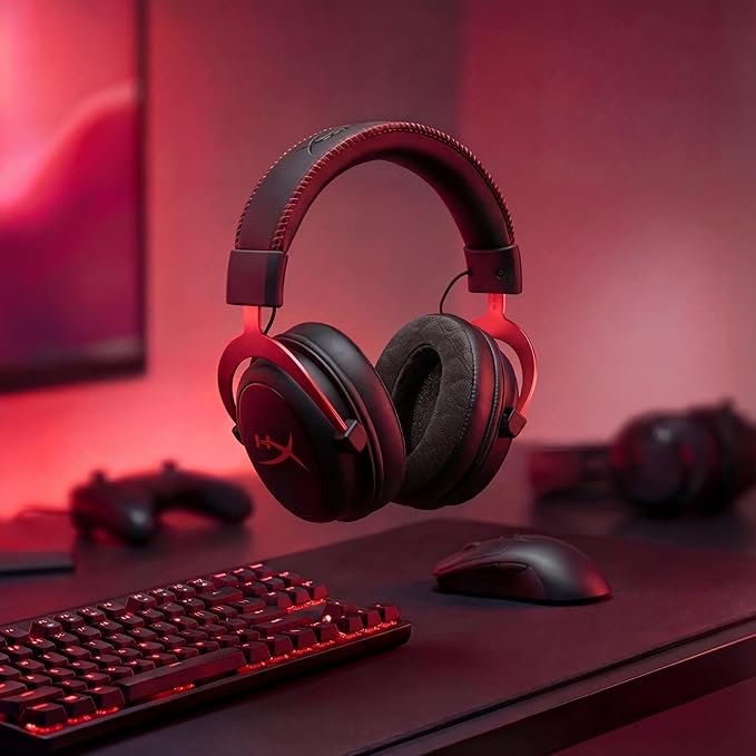 WC Freeze V2 Cloud - Angled Cooling Gel Earpads Compatible with HyperX Cloud Series by Wicked Cushions | Angled Pads for Extreme Comfort, New Freeze V2 Cooling Fabric, Extra Thick | Black