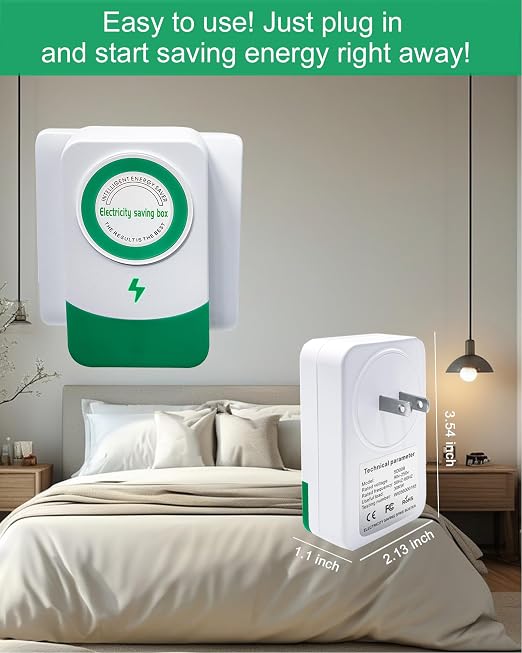 Stopwatt Smartplug in Power Box Device US Plug Pro 2026 Stop watt Power Factor for Home and Office 6 Pack (6 Packs)