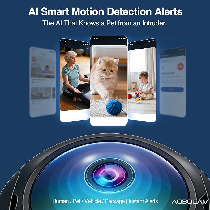 Indoor Camera Wireless-4K Mini Nanny Cam Spy Hidden Camera,Dual-Band WiFi(2.4G&5G),AI Motion Detection,Night Vision,Local Cloud Storage Security Camera for Baby,Pet Monitoring-Video Only (Black) | Dual-Band WiFi(2.4G&5G),AI Motion Detection,Night Visio...