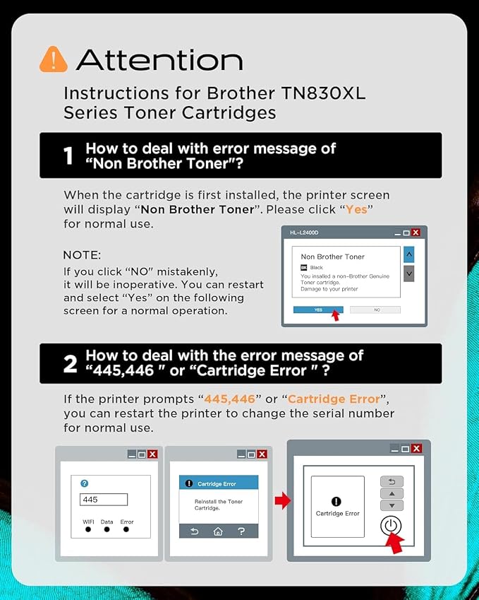 iNKPAD Compatible TN830XL TN830 Toner Cartridge for HL-L2460DW DCP-L2640DW Replacement for Brother TN 830 XL/V/R Toner with MFC-L2820DW HL-L2400D HL-L2405W HL-L2460DWXL Printers (4Pack, Black)