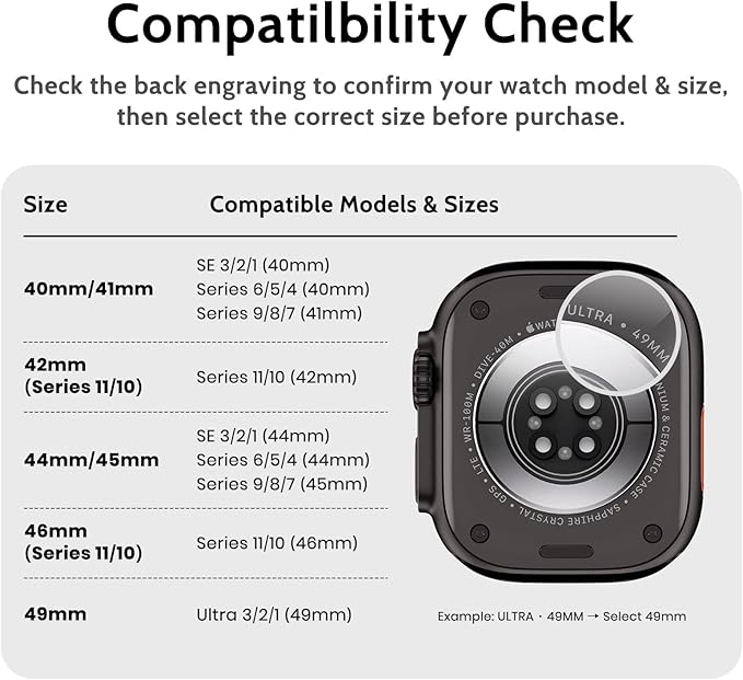 amBand Compatible with Apple Watch Ultra 3/2/1 Bands for Men, M1 Sport Series Heavy Duty Case Tactical Strap and Screen Protector, Protective Cover Fits iWatch Ultra Bands for Men 49mm - Black Gold