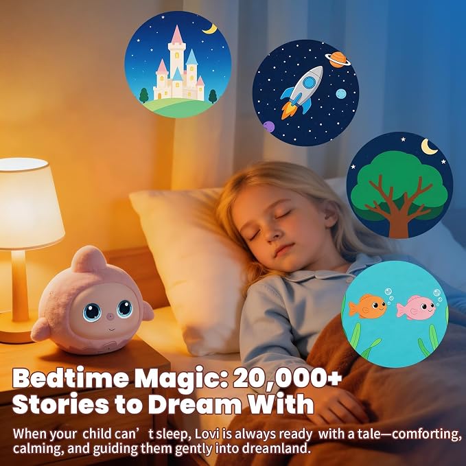 Interactive Plush Talking Companion AI Robot Pet, Cute Live Pets for Kids, Gifts for Girls & Boys | Rechargeable electronic pet toy, desk robot for play, bedtime, learning, emotional comfort, Soft plush, Gift for boys, girls