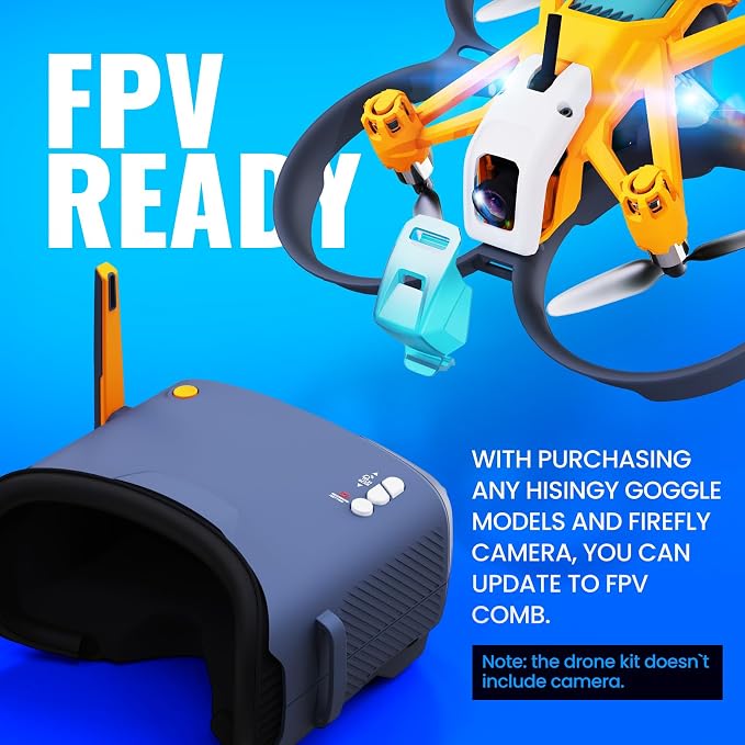 HISINGY Firefly Smart Mini Drones for Kids and Beginners,APP Control,Altitude Hold, Automatic Emergency Stop,Easy to Fly,Kids Toys for Boys and Girls, Gift Toys for Christmas and Birthday