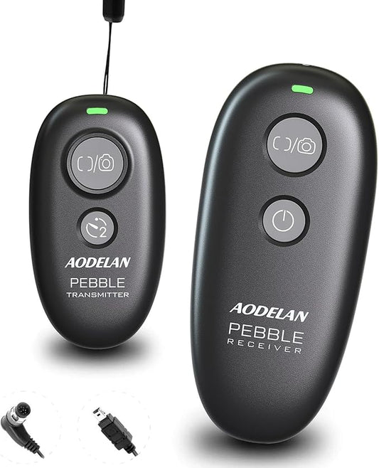 AODELAN Wireless Shutter Release Remote Control for Nikon D750, D5300, D5600, D7200, D7500, Z6, Z7, Z9, D800, D850, Coolpix P1000