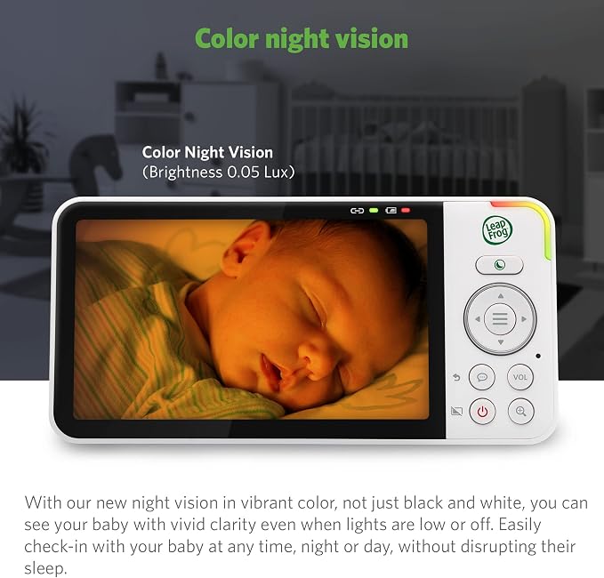 LeapFrog LF915HD Baby Monitor, 5" 720p Screen
