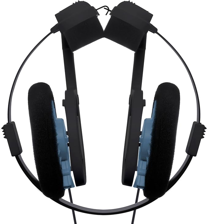 Koss Porta Pro with Microphone and Remote On-Ear Headphones, In-Line Microphone and Touch Remote Control, Wired with 3.5mm Plug | Inline microphone, 1-touch remote, rugged cable system, on-ear headphones