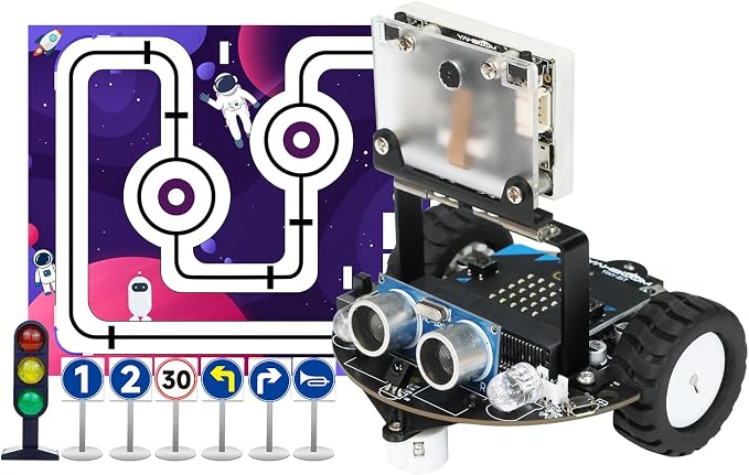 Yahboom Robot Car Adopts MakeCode Graphical Programming, K210 Module Adopts MicroPython Programming