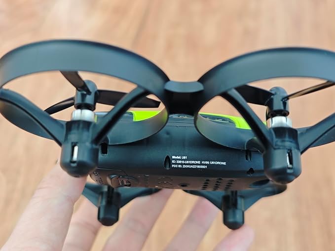 Loolinn | Drone for Kids 8+ Gift with Camera - Mini Drone with 90° Adjustable Camera, Safe for Kids to Play, Easy to Fly, Photos and Videos, Includes Three Batteries (Gift for Kids)