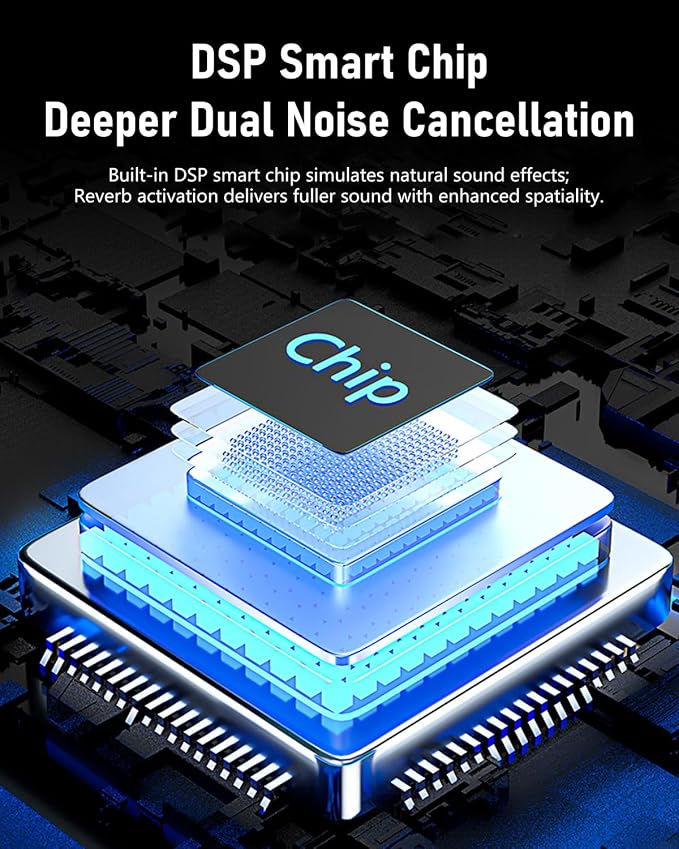 Pro 4 Wireless Lavalier Lapel Microphone System for iPhone Android Phone PC Laptop with USB C/Lightning, 48KHz 24Bit, Reverb,Noise Cancelling for Video Recording Podcast Stream Vlog