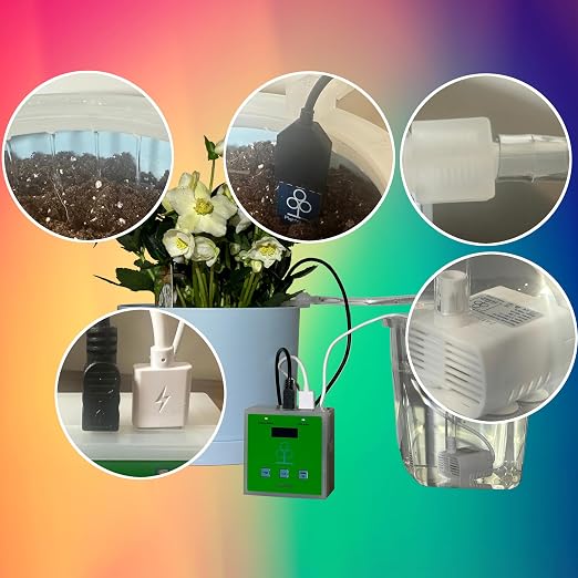 Smart Plant Watering System with Capacitive Soil Moisture Sensor Automatic Self Watering System with Soil Moisture Control for Potted Plant