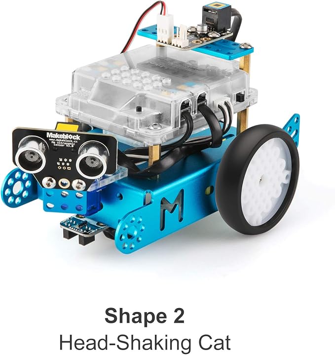 Makeblock Bundle of Pink mBot Robot Kit + Servo Pack Robot Add-on Pack