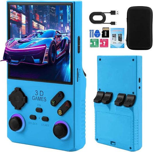 2026Newly Upgraded V40 MAX Retro Handheld Game Console with 256G Built-in 20000+ Classic Games, 4.0 Inch 4K HD IPS Screen Open Source Linux System, 4000mAh Battery, Portable Pocket Video Game Console
