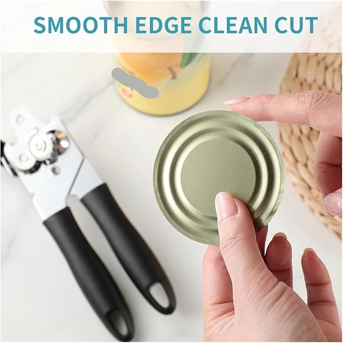 Stainless Steel Multifunctional Manual Can Opener Craft Beer Grip Bottle Opener Kitchen Gadgets
