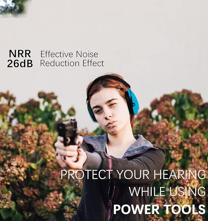 PROHEAR Ear Protection Safety Earmuffs for Shooting Noise Reduction Slim Hearing Protector