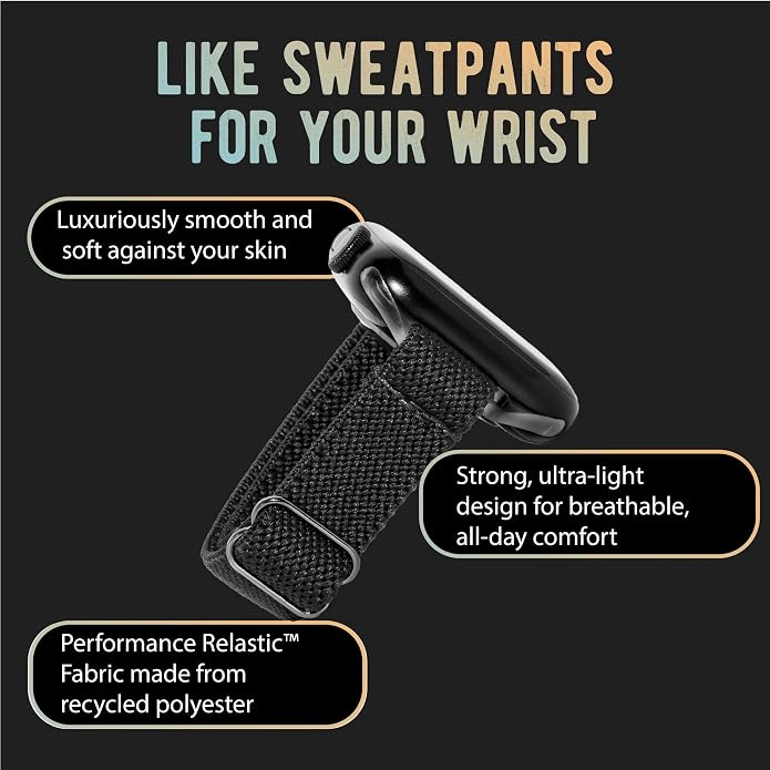 Braxley Bands for Apple Watches - Stretchy and Washable - Adjustable with Apple Watch Bands for Women & Men - Compatible with Apple Watch Series SE Ultra 9 8 7 6 5 4 3 2 1