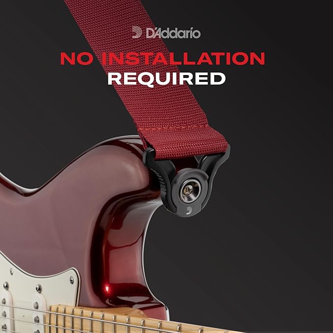 D'Addario Planet Waves Auto Lock Guitar Strap