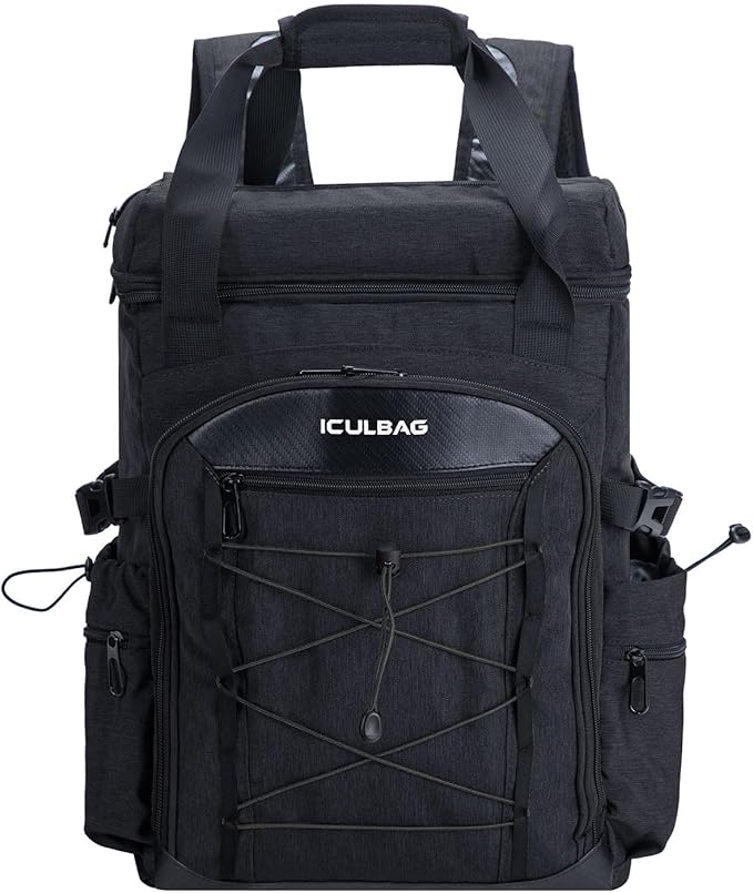 Backpack Coolers Insulated Leak Proof 38cans Soft Insulated Cooler Backpack for Women Men 12 Hours Cooling for Camping Hiking Beach Picnic