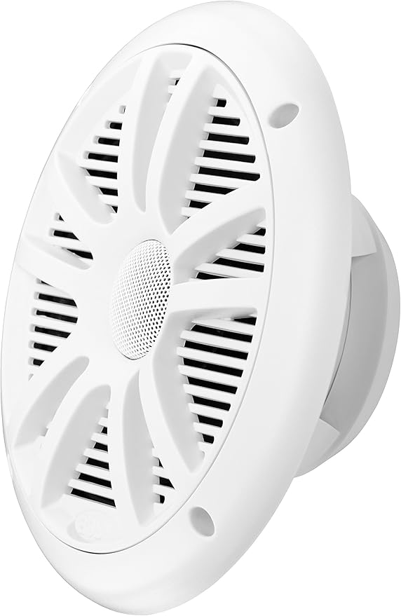 4) New Boss Audio MR6W 6.5" 180W Dual Cone Marine/Boat Speakers Stereo- White
