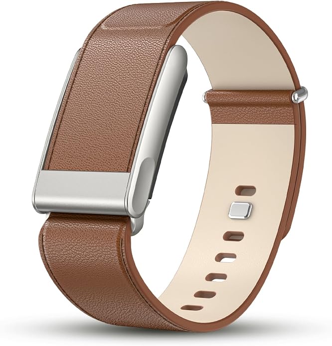 DADO Luxe Tapered Leather Replacement Band Compatible with WHOOP 5.0, One, Peak, and Life Fitness Tracker – Durable & Comfortable | Not for Whoop Gen 4